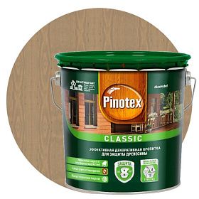 Пропитка для защиты древесины Pinotex Classic Светлый дуб (9л)